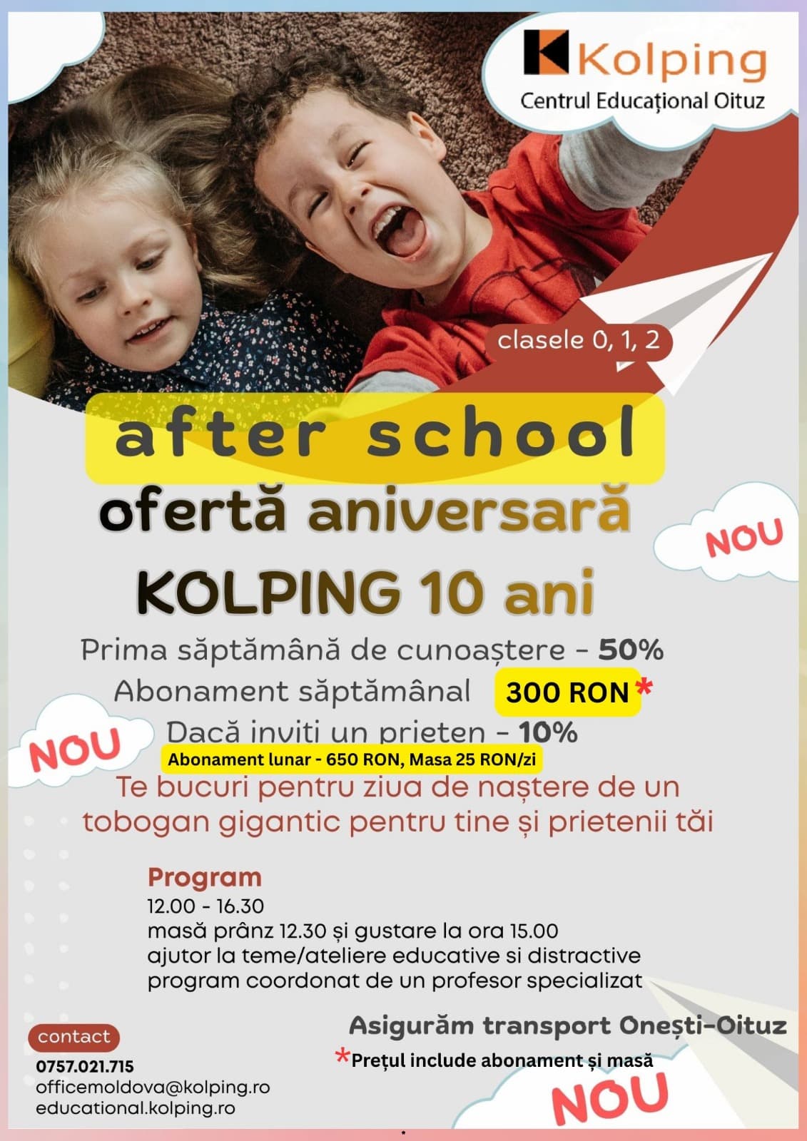 Oferta Aniversară After School 2